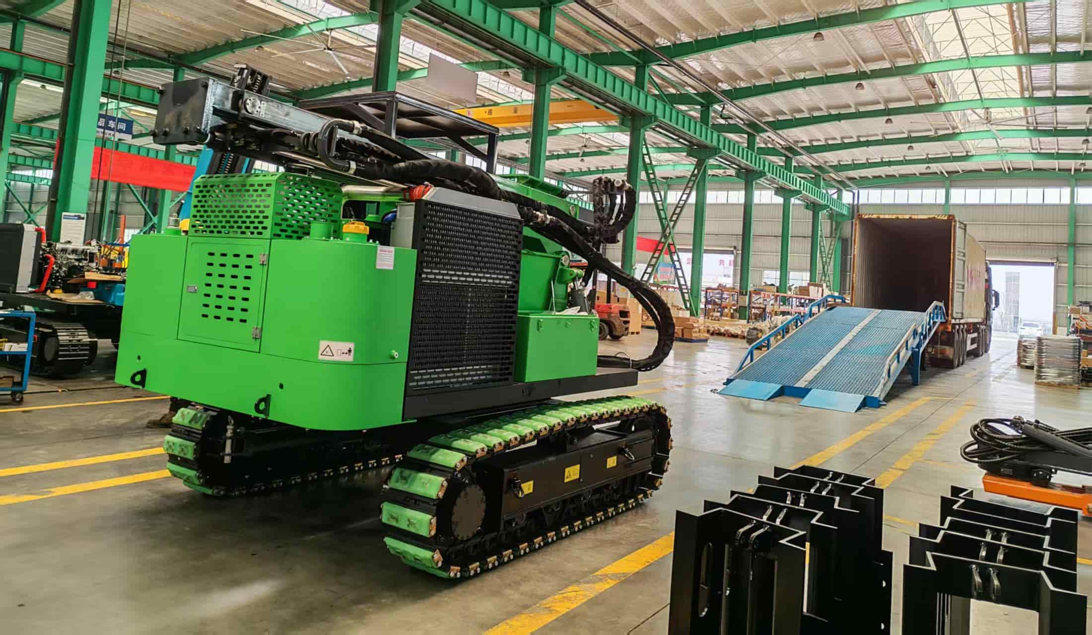 Судно TZ536, специально адаптированное для Катара: многофункциональная мощная платформа для установки солнечных свай.